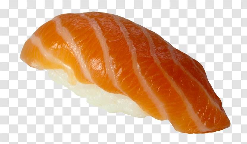 Sashimi Smoked Salmon Sushi Sake Onigiri - Lox Transparent PNG