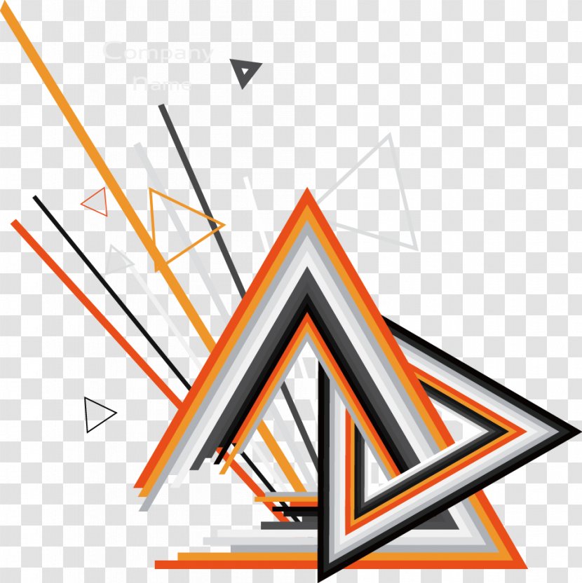 Triangle Geometry - Block - Abstract Geometric Blocks Lines Transparent PNG