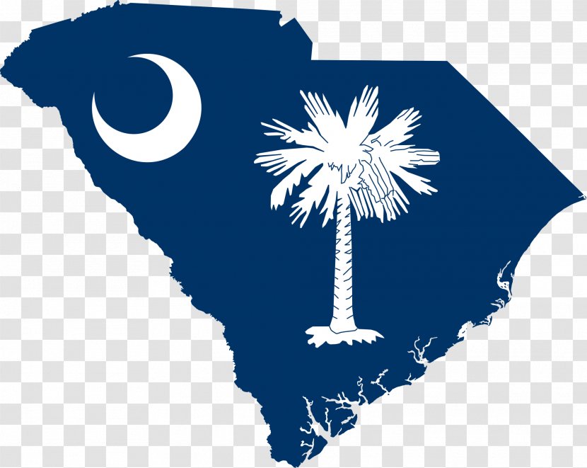 Flag Of South Carolina Map Clip Art - Logo - Printing Compassionate Transparent PNG