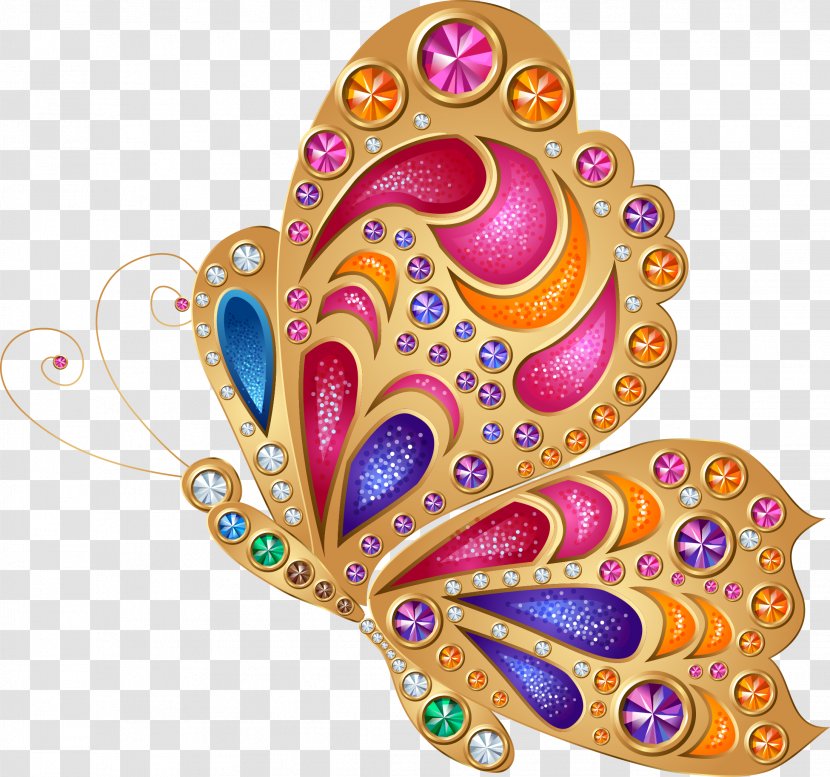 Butterfly Visual Arts - Vector Jewelry Transparent PNG