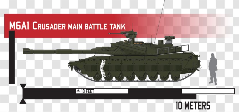 Churchill Tank Main Battle Gun Turret M6 Heavy - Mode Of Transport - Battlefield Transparent PNG