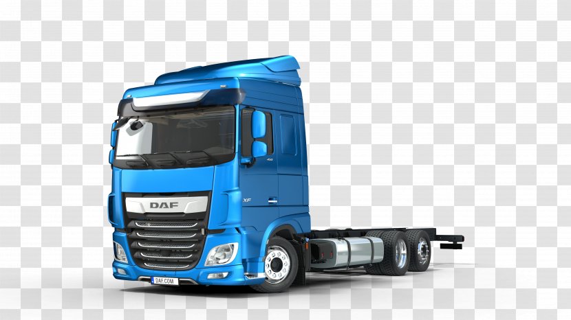 DAF XF Trucks Paccar - Light Commercial Vehicle - Car Transparent PNG