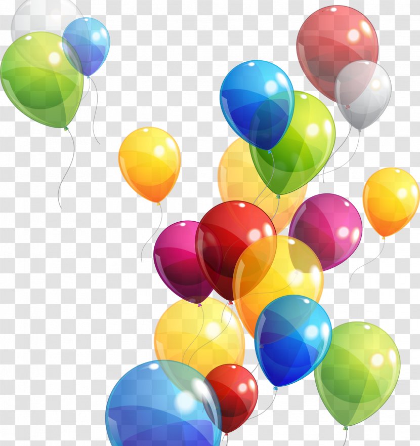 Balloon Birthday - Poster Transparent PNG