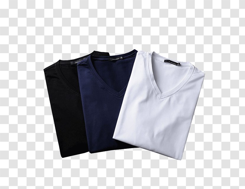 T-shirt Sleeve Collar Neckline - Clothing - Men's V-neck Transparent PNG