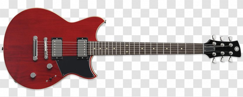 Gibson SG Electric Guitar P-90 Pickup - Watercolor - Cherry Pull Down Transparent PNG