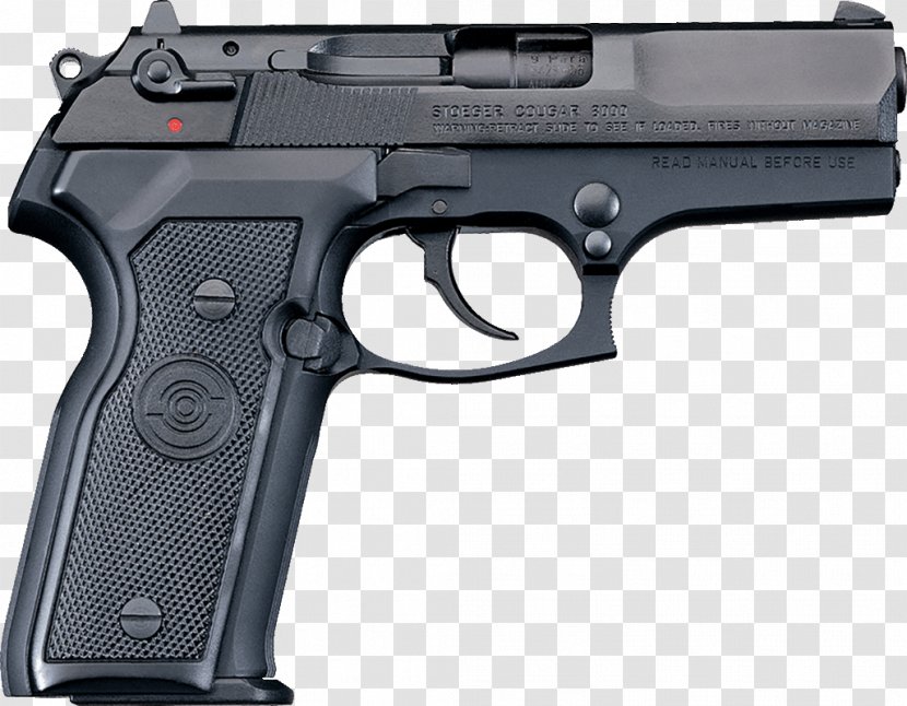 Beretta 8000 Pistol Stoeger Industries Firearm - 919mm Parabellum - Handgun Transparent PNG