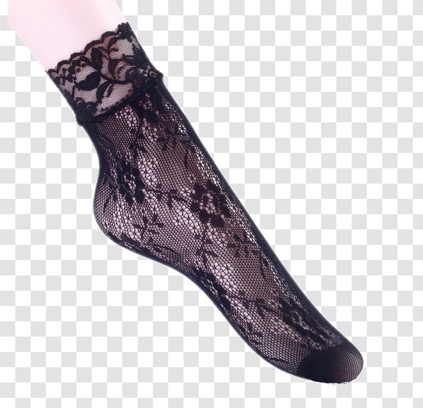 Sock Stocking Knee Highs Clothing Nylon - Dress Transparent PNG