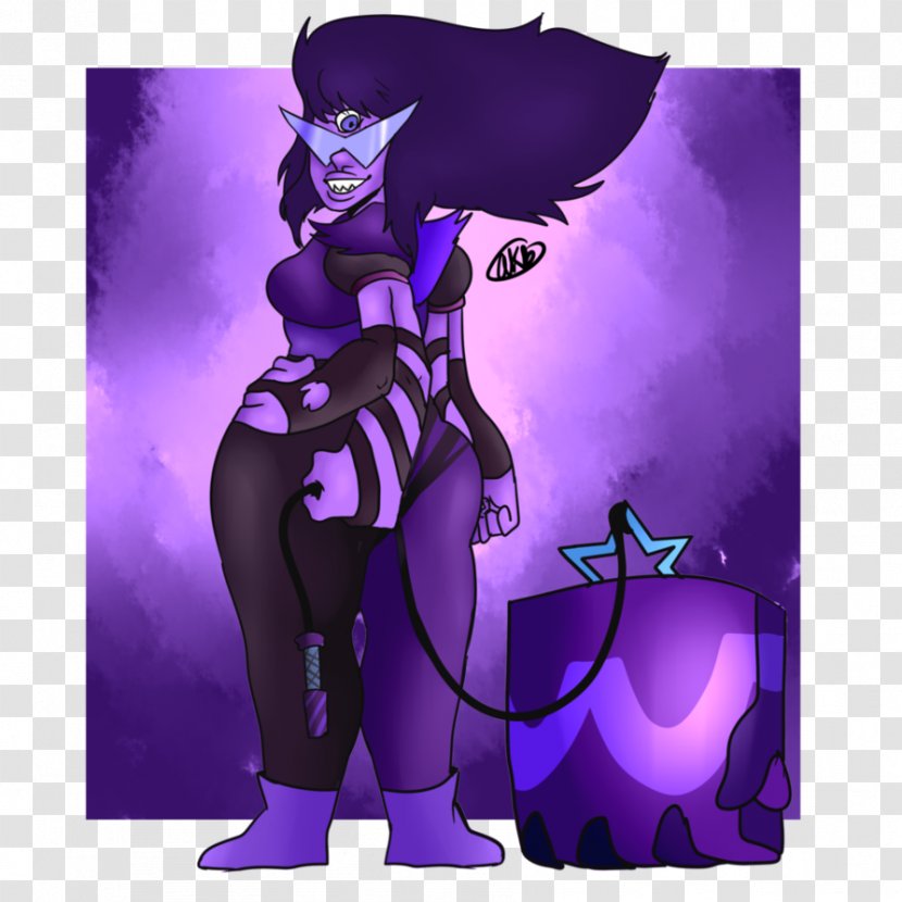 Supervillain Cartoon Purple Legendary Creature - Fictional Character Transparent PNG
