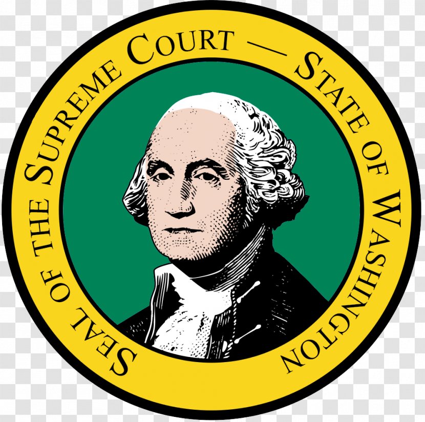 George Washington U.S. State Flag Of Oregon Seal - Supreme Court Transparent PNG
