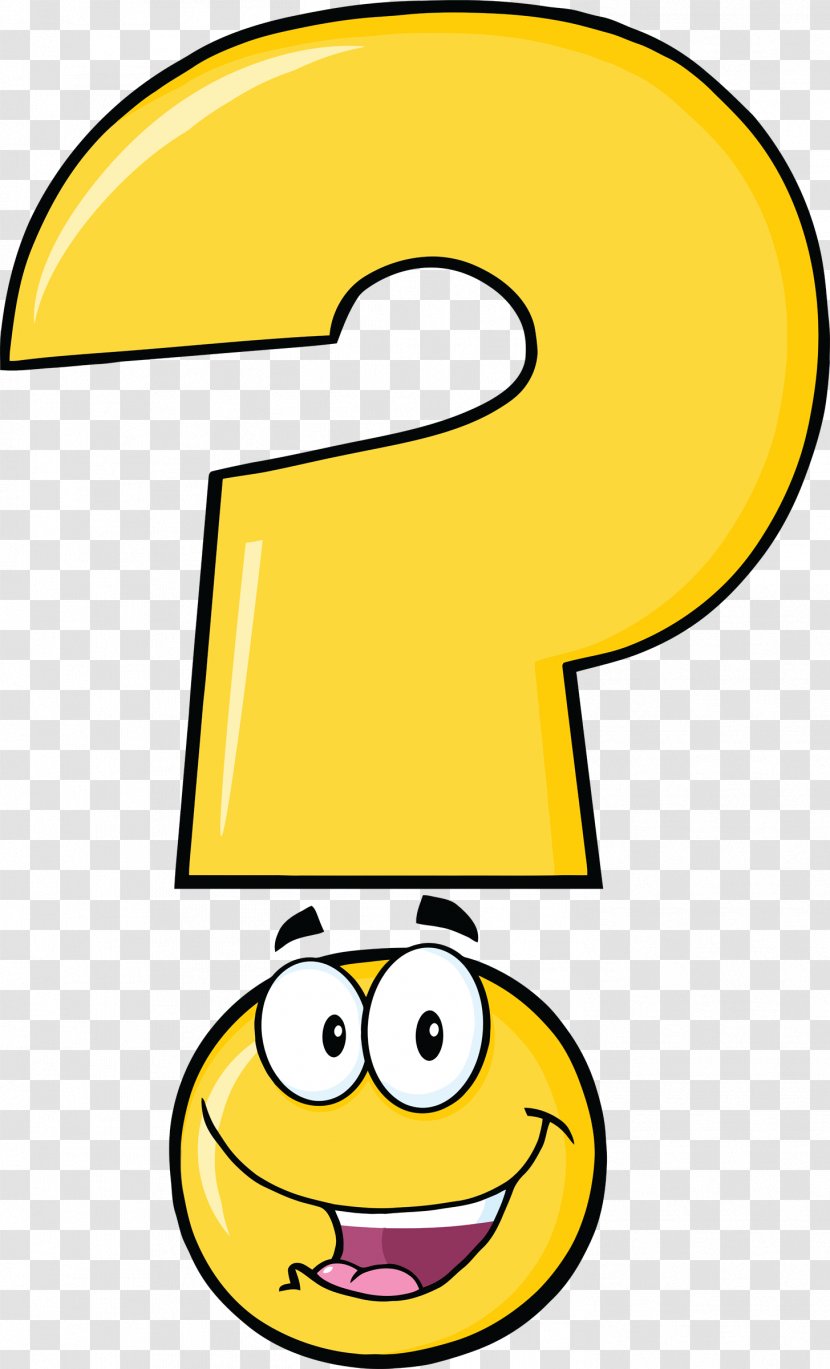 Cartoon Royalty-free Question Mark Clip Art - Smiley Transparent PNG