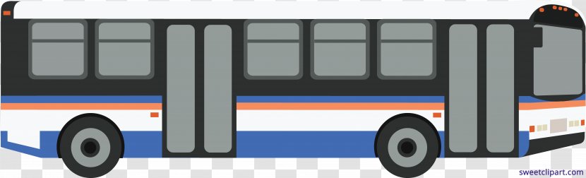 Transit Bus Clip Art: Transportation Image - Mode Of Transport Transparent PNG
