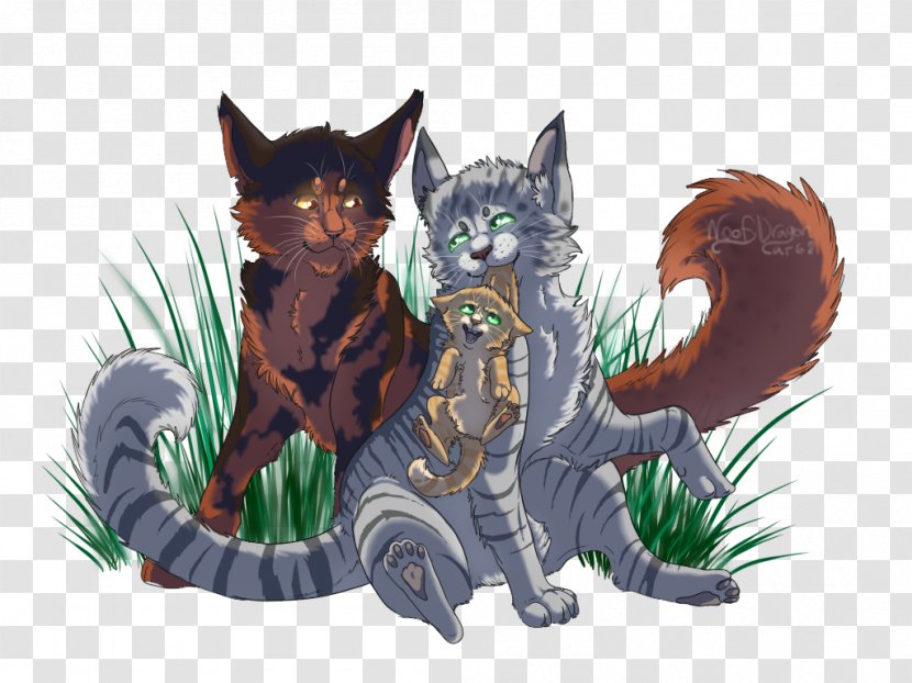 Kitten Brindleface Into The Wild Forest Of Secrets Sandstorm - Heart Transparent PNG