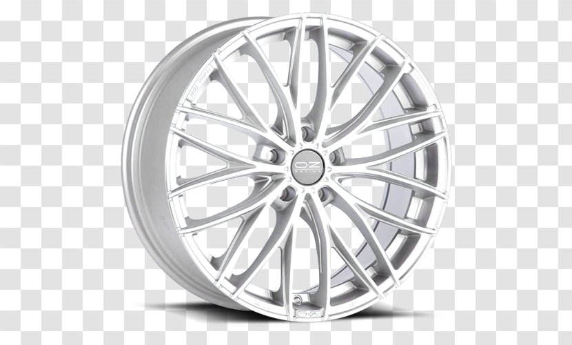 Alloy Wheel Car Italy OZ Group Rim - Oz Transparent PNG