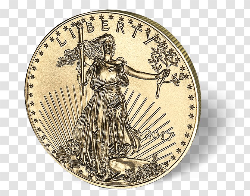 American Gold Eagle Coin - United States Mint Transparent PNG