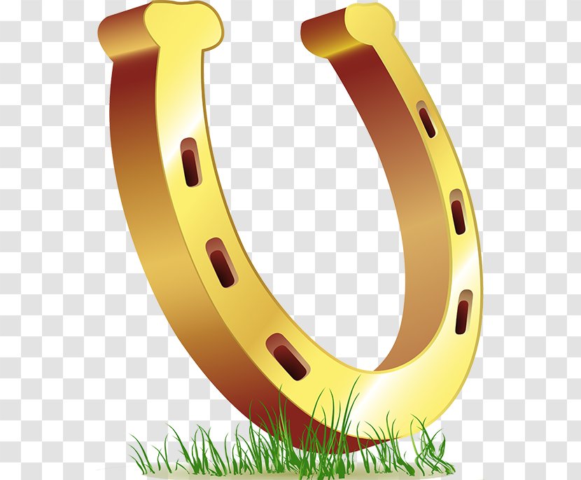 Horseshoe Saint Patricks Day Clip Art - Free Content - Cartoon U-shaped Golden Transparent PNG