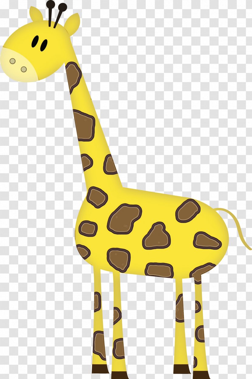 Giraffe Cartoon - Meter - Fawn Wildlife Transparent PNG