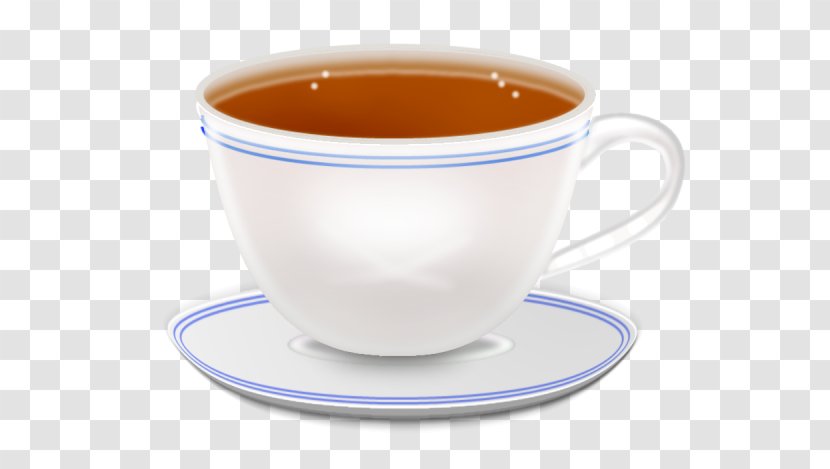 White Tea Coffee Cup - Mug Transparent PNG