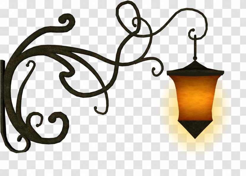 Street Light Lantern Clip Art - Lamp - Streetlight Transparent PNG