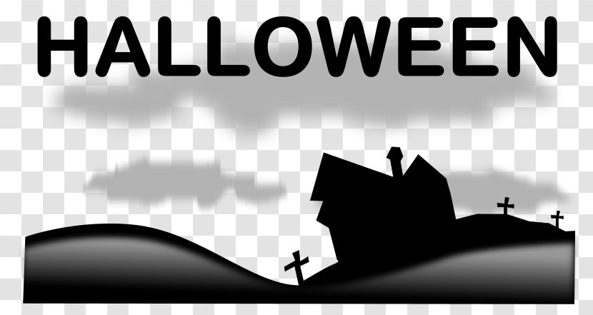 Clip Art Halloween Cemetery Logo Brand - Coloring Book - Rip Transparent PNG