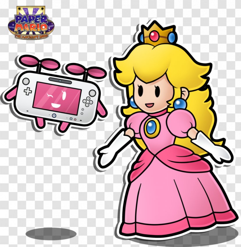 Paper Mario: The Thousand-Year Door Princess Peach Luigi - Human Behavior Transparent PNG