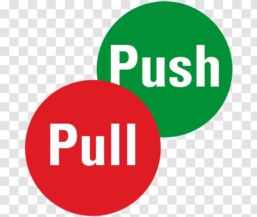 Acoustics Sticker 'Push/Pull Logo Brand Acoustical Engineering - Signage - Enterprise X Chin Transparent PNG