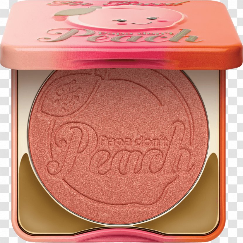 Face Powder Too Faced Natural Eyes Sweet Peach Rouge Cosmetics - Porcelain Doll Transparent PNG