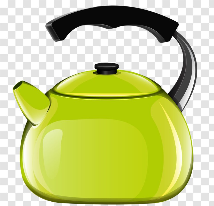 Teapot Icon - Yellow Kettle Transparent PNG