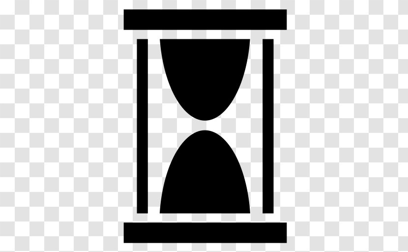 Black & White Symbol Hourglass Transparent PNG