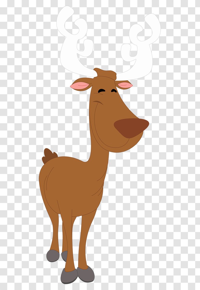 Reindeer Rudolph Drawing Clip Art - Dog Like Mammal Transparent PNG