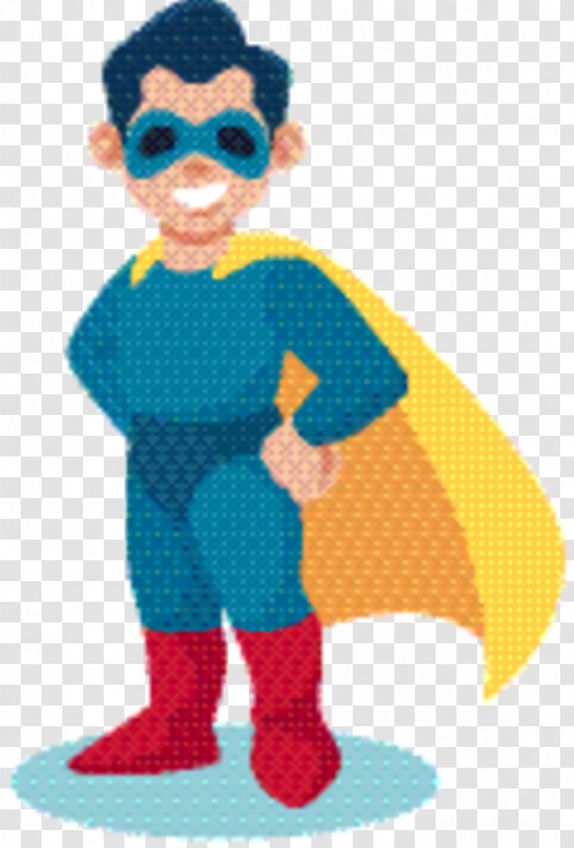 Superhero Cartoon - Costume Hero Transparent PNG