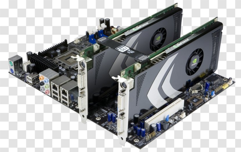Graphics Cards & Video Adapters Scalable Link Interface GeForce 9 Series Nvidia - Geforce 8800 Gt Transparent PNG