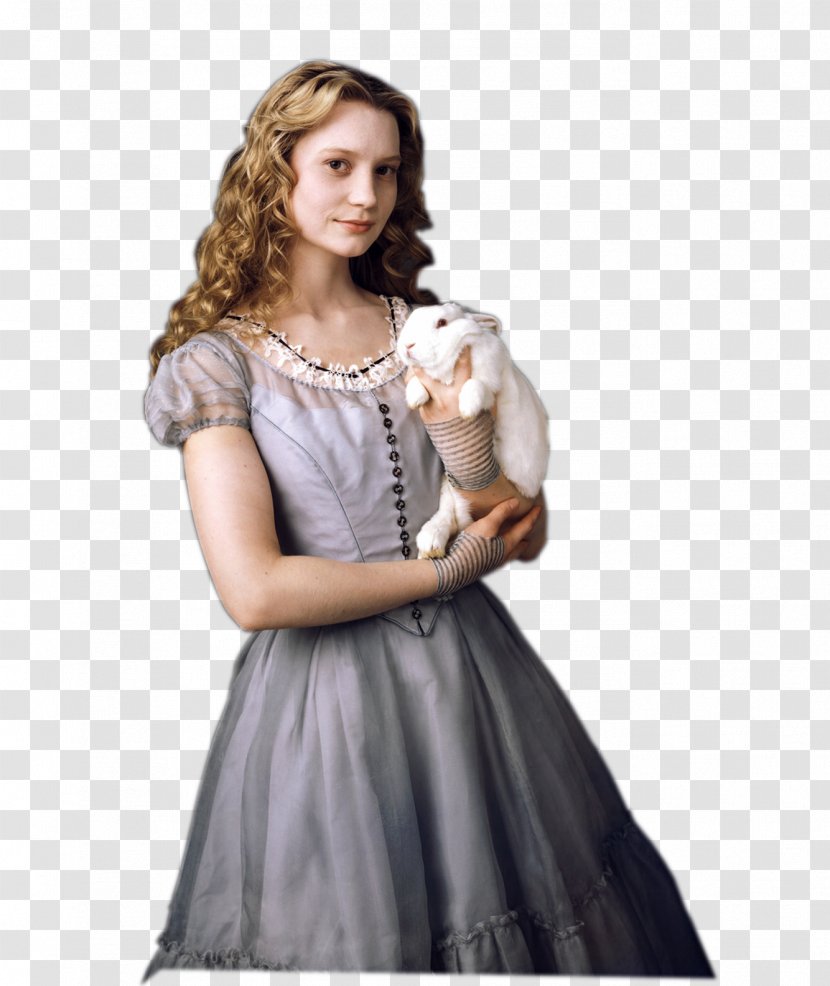 Mia Wasikowska Alice's Adventures In Wonderland Alice Film Actor - Cartoon Transparent PNG