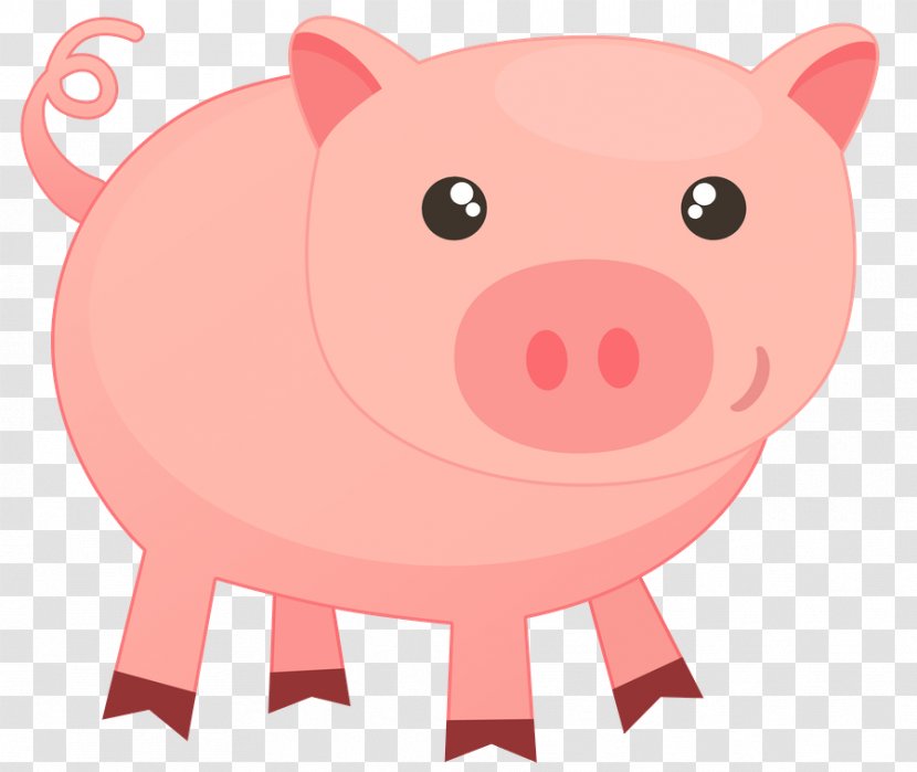 Piggy Bank - Sticker - Fawn Transparent PNG