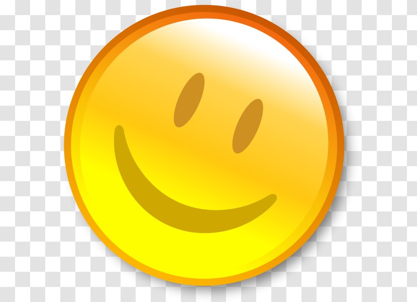 Wink Eye Emoji Smile Face - Yellow - Crystal Transparent PNG