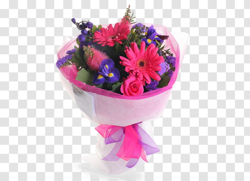 Floral Design Cut Flowers Flower Bouquet Flowerpot - Family Film - Pink And Purple Transparent PNG
