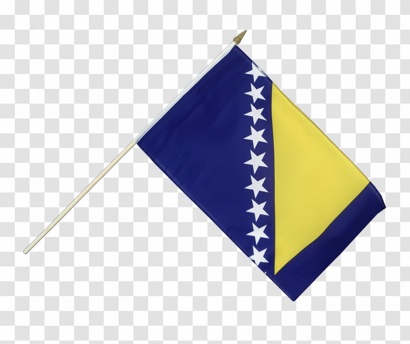 Flag Of Bosnia And Herzegovina Fahne Bosnian - Com Transparent PNG