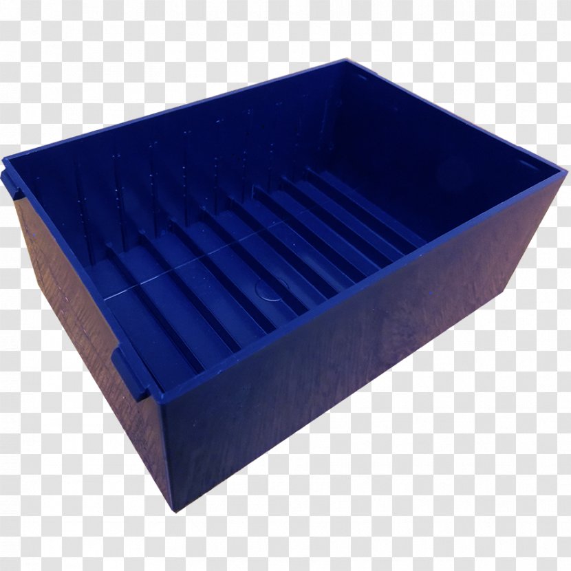 Cobalt Blue Plastic - Box - Silver Bar Transparent PNG