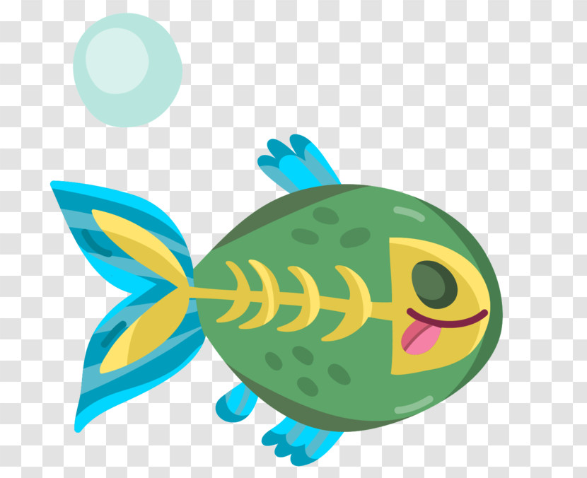 Turquoise Fish Fish Transparent PNG
