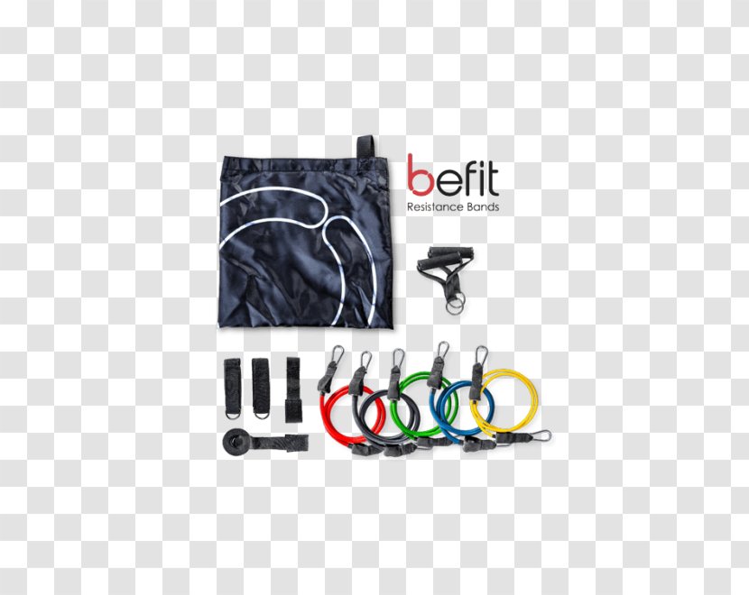 Exercise Bands Resistance Set Black Mountain Products Band Thera-Band Door Anchor Bodylastics Clip-Tube - Foam - Brand Transparent PNG