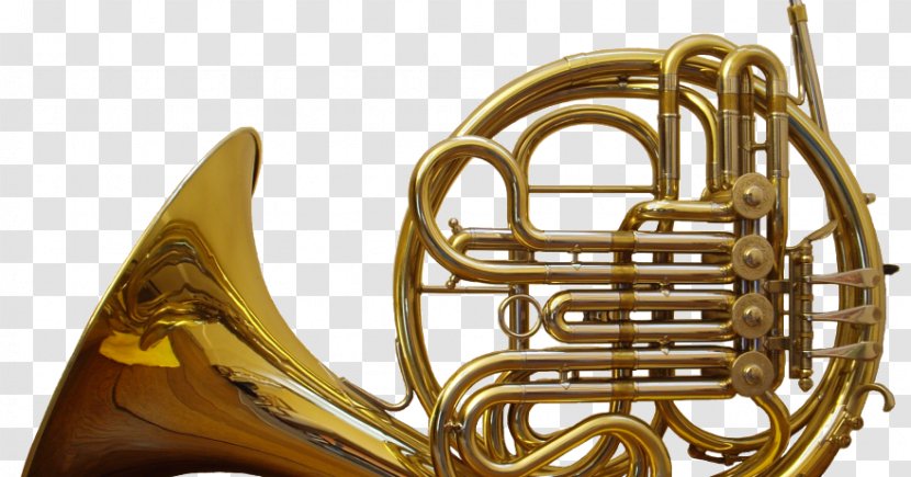 French Horns Trumpet Brass Instruments Trombone - Heart Transparent PNG