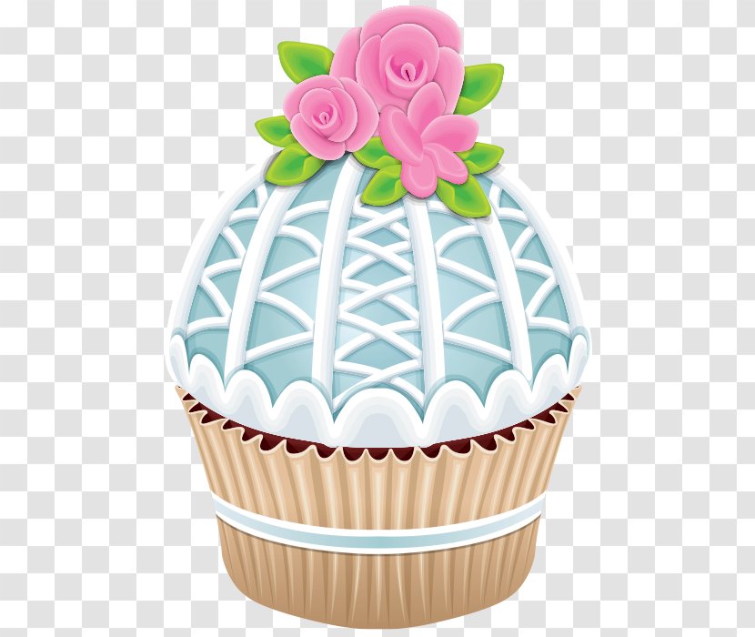 Cupcake Bakery Ice Cream - Birthday Candles Transparent PNG