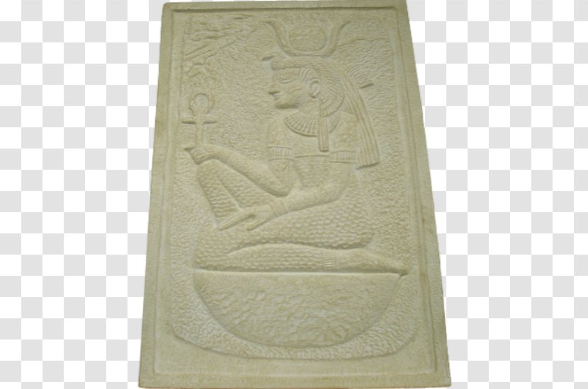 Sculpture Stone Carving Statue Cream - Flower - Egyptian Transparent PNG
