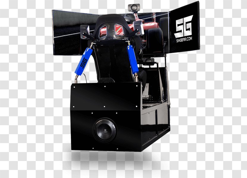 Motion Simulator Racer SimGear Sim Racing Driving - Stunt 3 Wheeler Transparent PNG