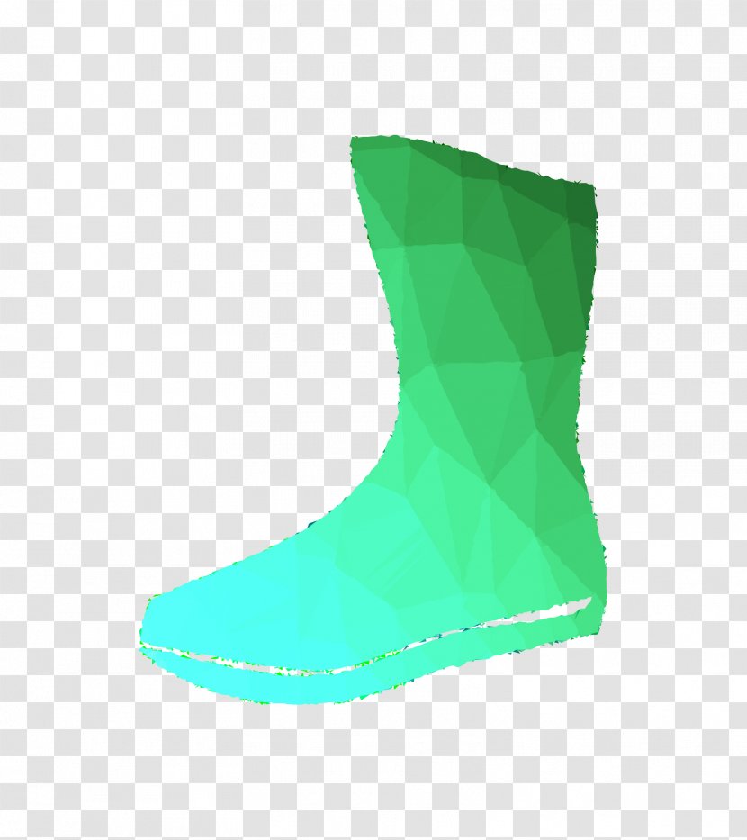 Product Design Shoe - Aqua - Green Transparent PNG