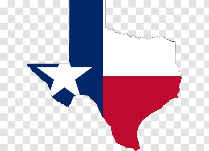Flag Of Texas The United States Clip Art - Wikimedia Commons - Back Shaped Pattern Vector Transparent PNG