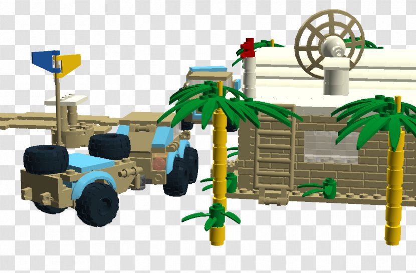 Toy Vehicle - Desert Oasis Transparent PNG