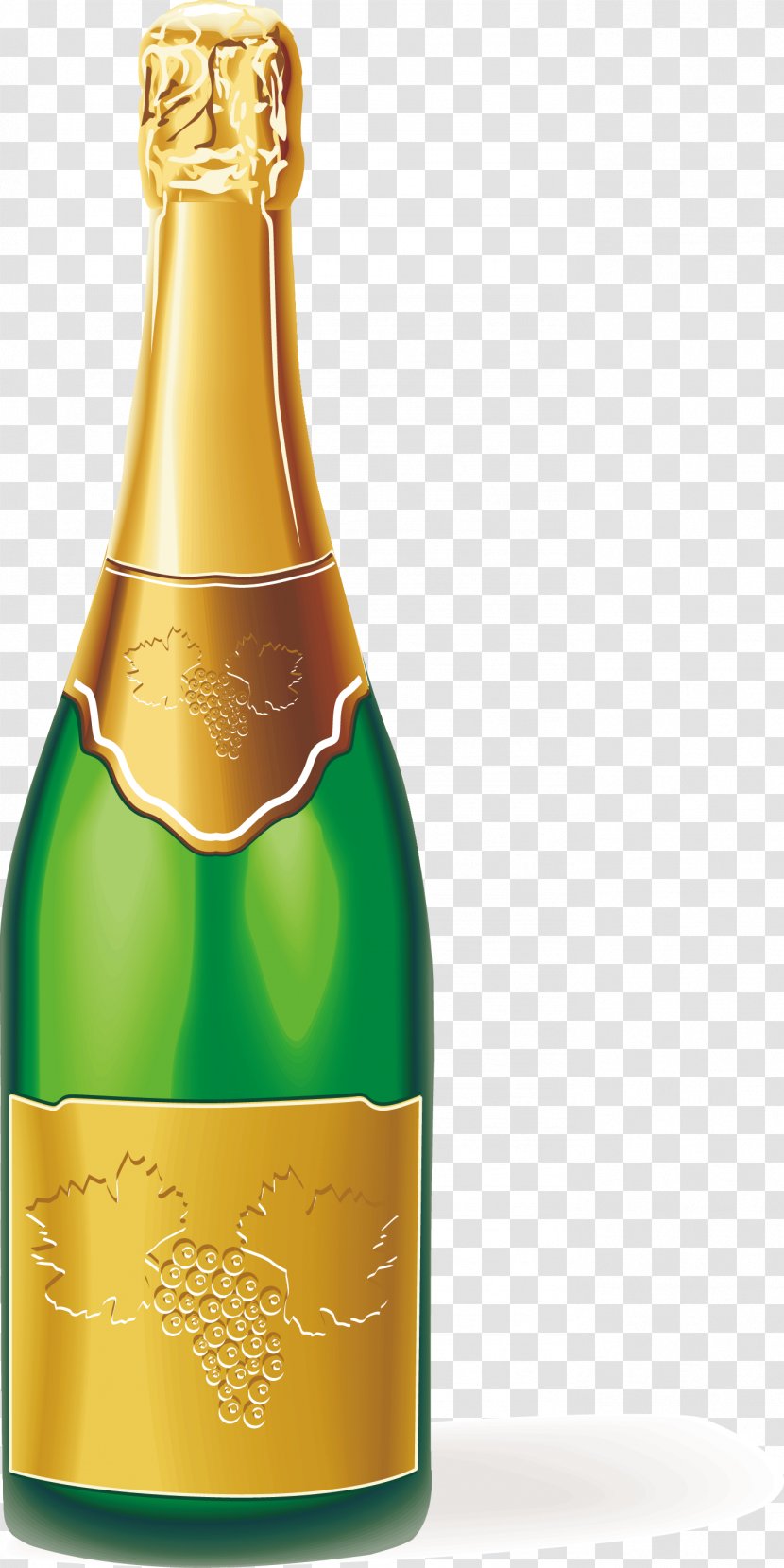 Champagne Wine Euclidean Vector - Animation Transparent PNG