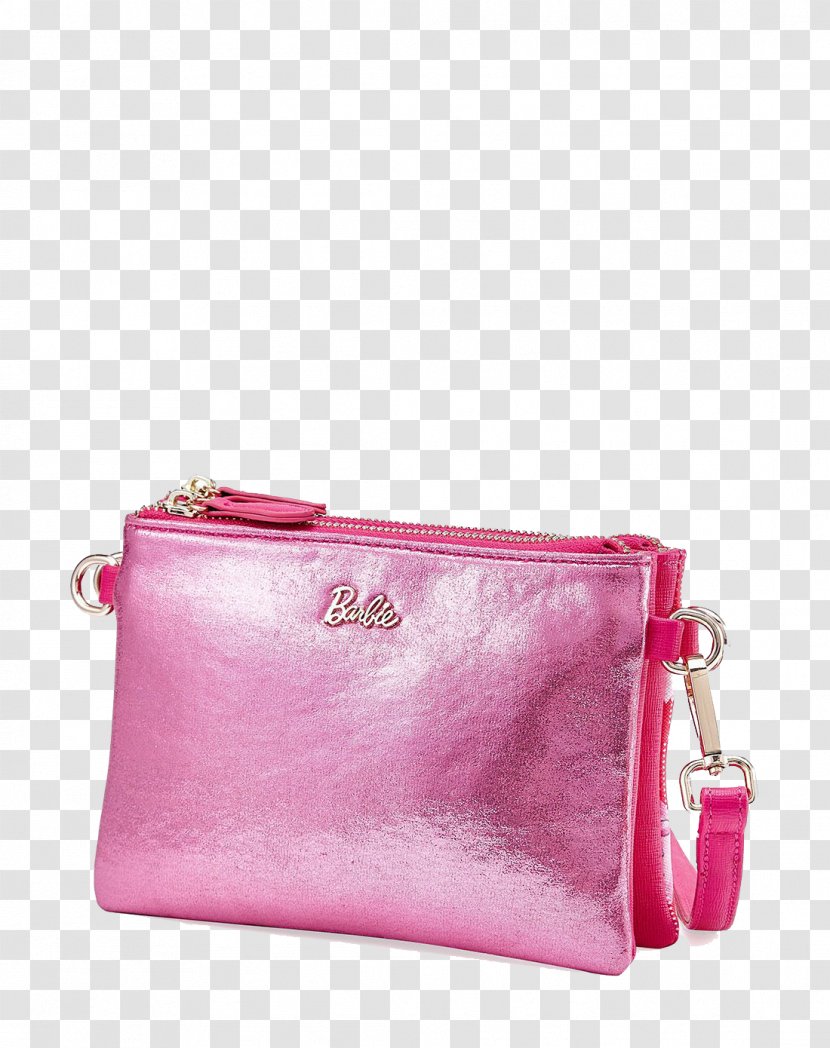 Barbie Bag - Shoulder - Peach Messenger Transparent PNG