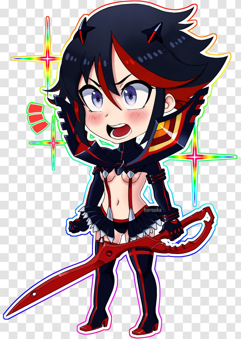 Ryuko Matoi Ira Gamagoori Psd Illustration - Cartoon Transparent PNG