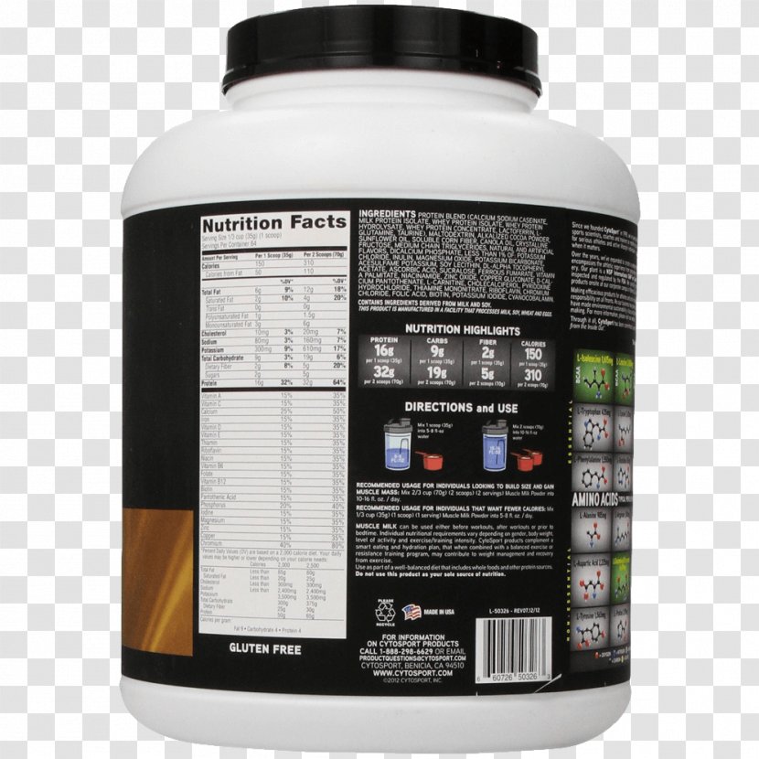Milkshake Muscle Bodybuilding Supplement Protein - Thermogenesis - Milk Transparent PNG